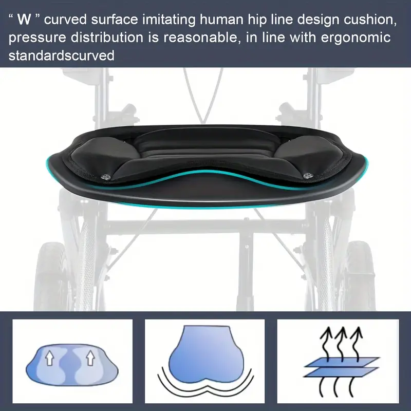 ergonomischer 5d rollstuhl mit leichtlauf