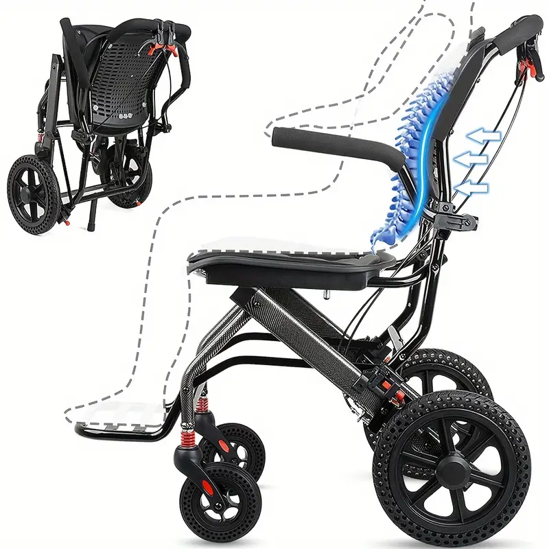 Ergonomischer 5D-Rollstuhl 15KG