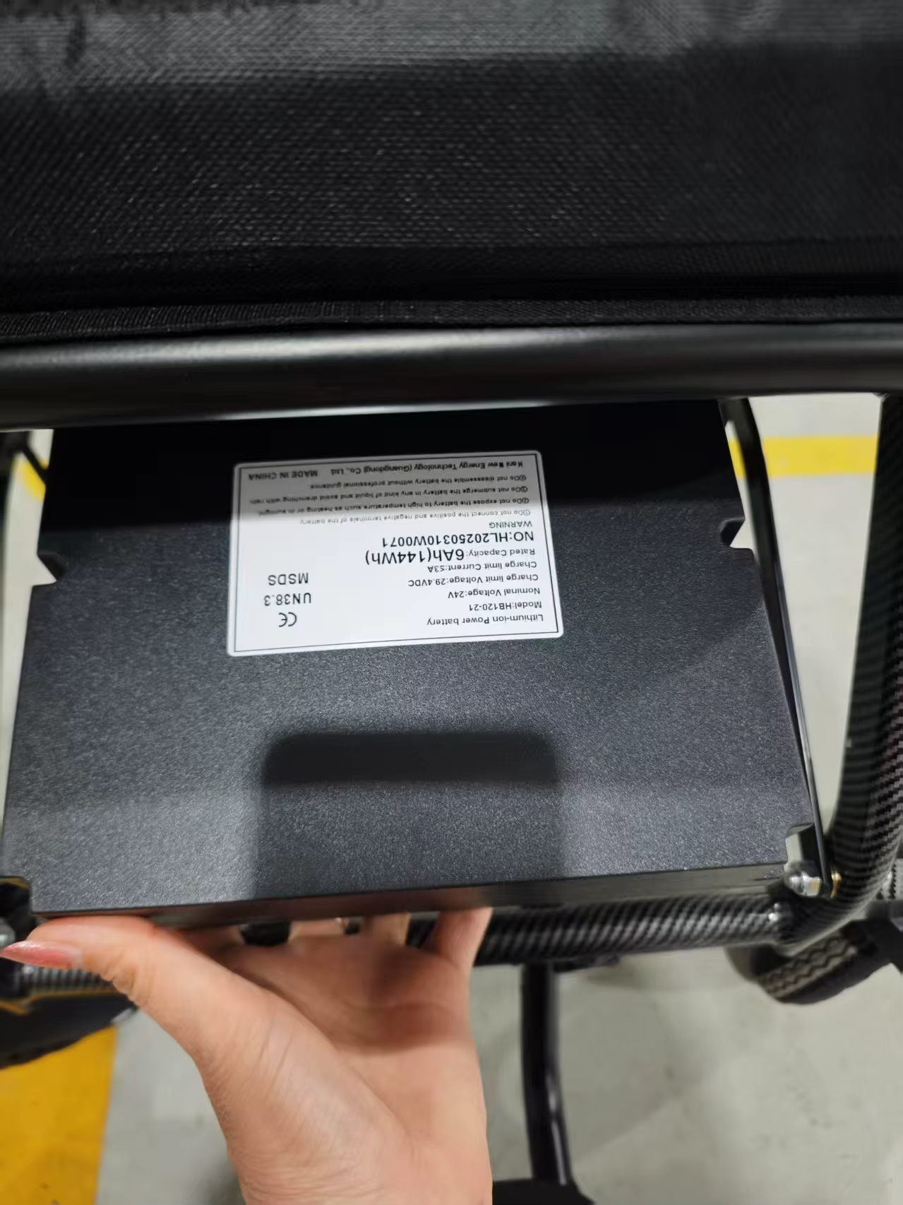 Lithiumbatterie für Elektrorollstuhl Faltbar – Bild 2