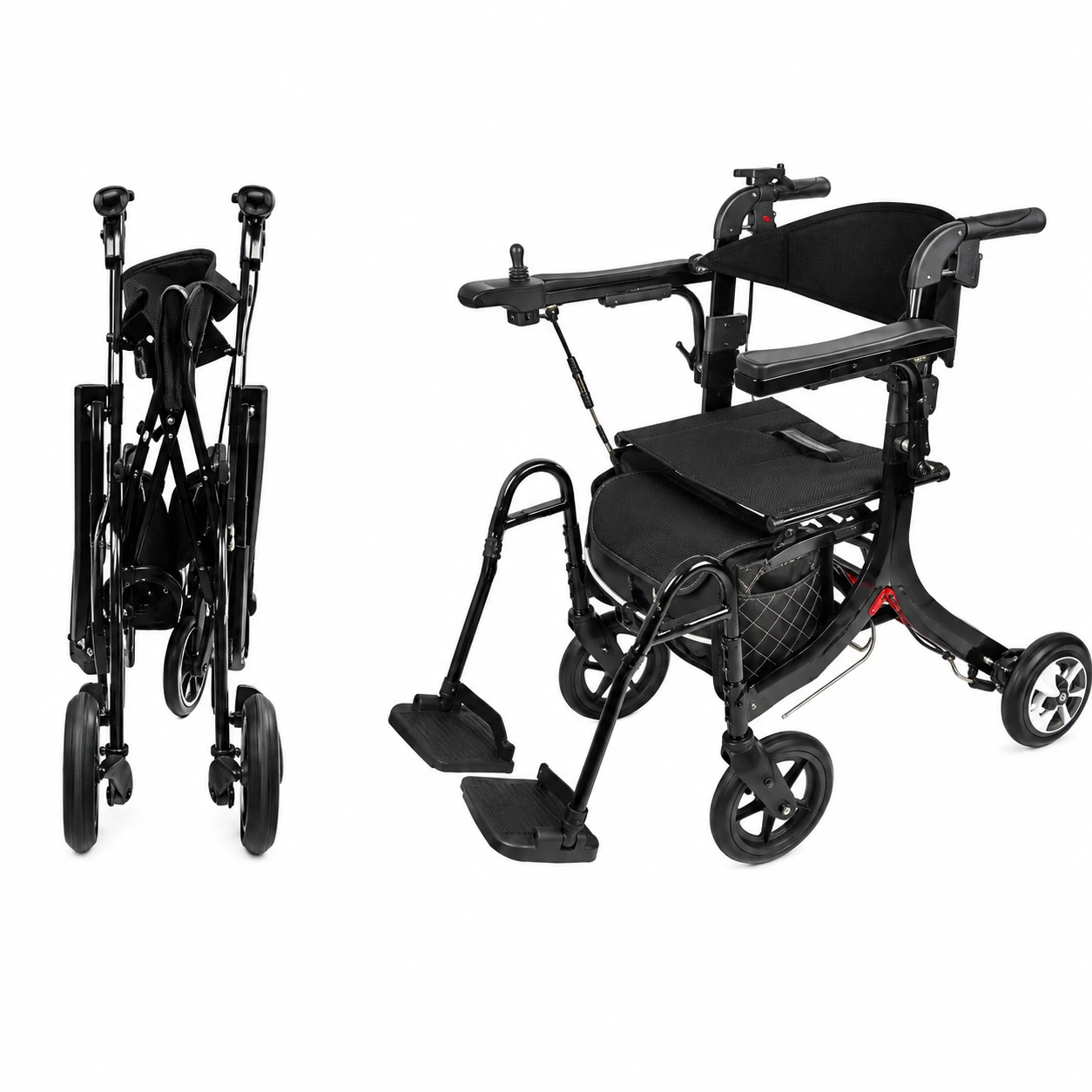 Elektrischer Rollator zum Sitzen